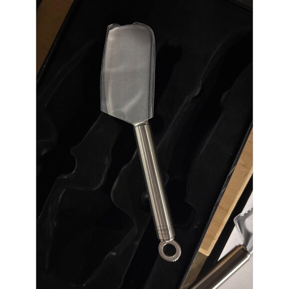 Rösle 3-Piece Stainless Steel Cheese Knife & Spreader Set NIB - Picture 6 of 16